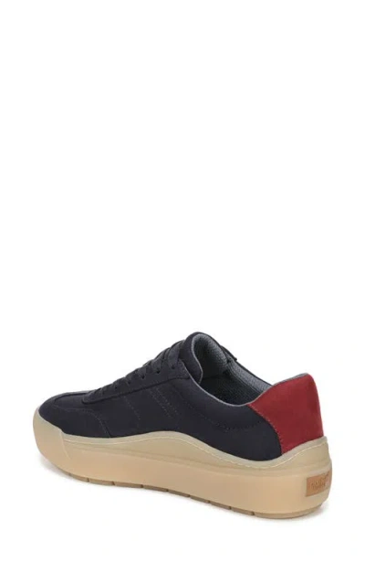 Dr. Scholl's Women's Time Off Win Lace Up Platform Sneakers In Blue