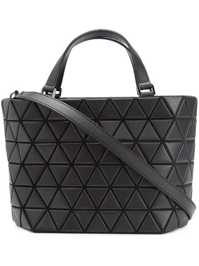 Bao Bao Issey Miyake Tonneau Small Matte Boston Bag In Matt Black