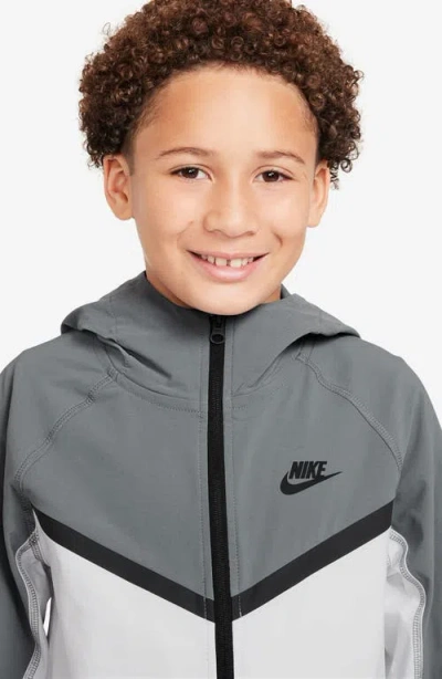 Nike Tech Hooded Performance Zip Jacket In Multi