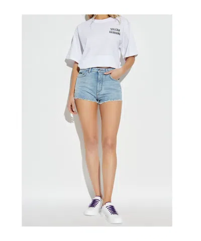 Dolce & Gabbana Embroidered T-shirt In White