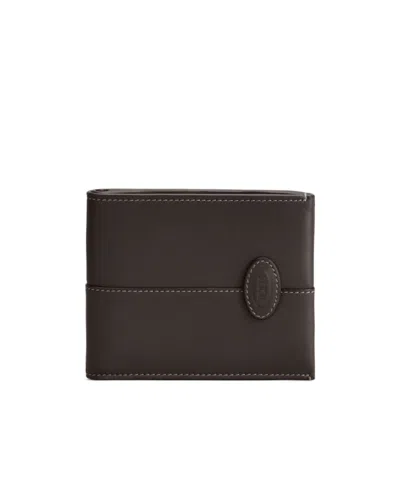 Tod's Leather Wallet In Black