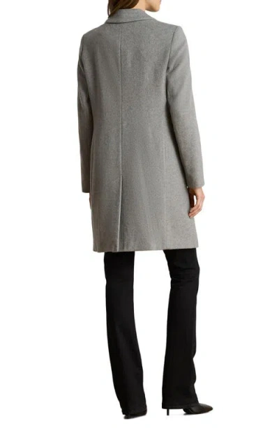 Ralph Lauren Women's Single-breasted Walker Coat In Gray