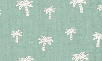 Jojo Maman Bébé Jojo Maman Bebe Cotton Gauze Romper & Hat Set In Brown