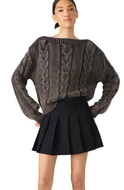 Steve Madden Women's Margo Mini Skirt In Black