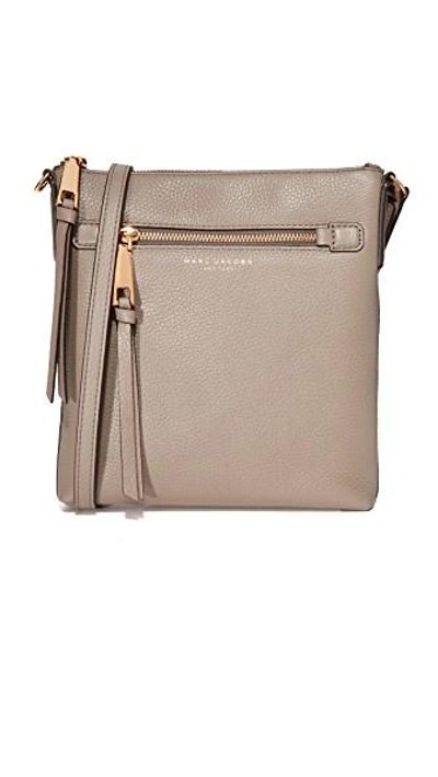 Marc Jacobs Purse North South crossbody bag Beige Tan Leather in