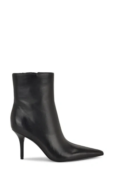 Nine West Women's Ohmy Pointy Snip Toe Stiletto Booties In Black