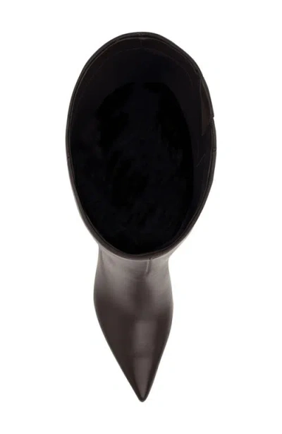 Nine West Adera Pointed Toe Knee High Boot In Brown