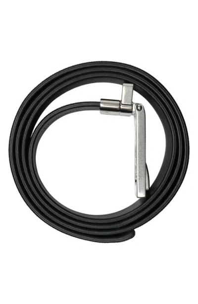 Burberry Reversible Check-pattern Belt In Black