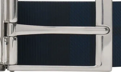 Burberry Reversible Check-pattern Belt In Black