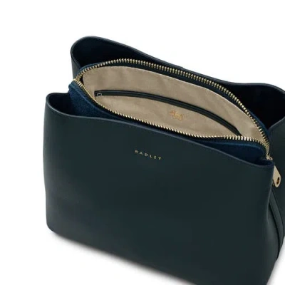 Radley London Radley Dukes Place Medium Compartment Crossbody Bag In Blue