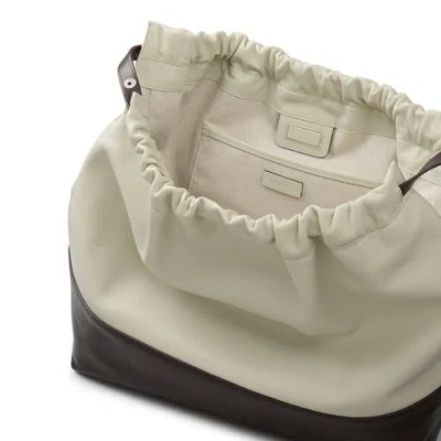 Radley London The Portobello Large Leather Drawstring Shoulder Bag In Neutral