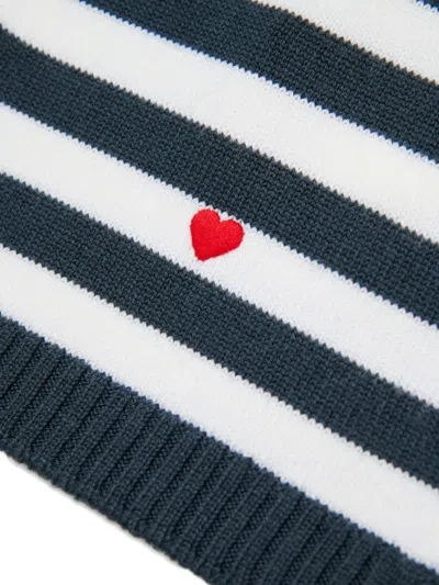 Max & Co Striped Scarf In Multi