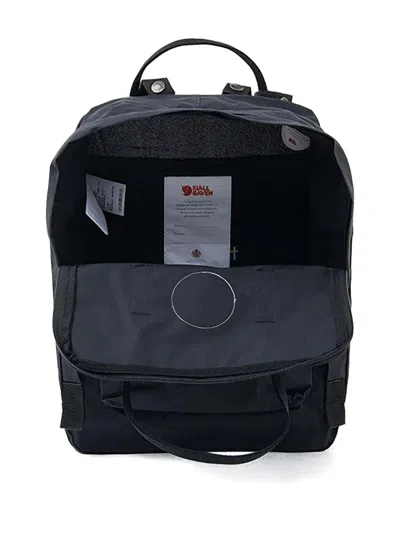 Fjall Raven Kånken Logo Backpack In Black