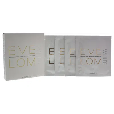 Eve Lom White Brightening Mask By  For Unisex - 4 X 0.91 oz Mask In White