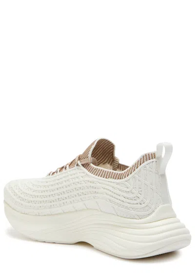 Apl Athletic Propulsion Labs Athletic Propulsion Labs Techloom Zipline Knitted Sneakers In Neutral
