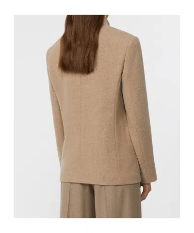 Max Mara Cashmere Jacket With Belt In Black