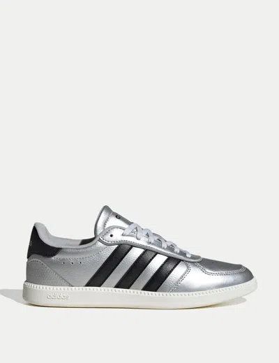 Adidas Originals Adidas Women's Breaknet Sleek Shoes In Silver