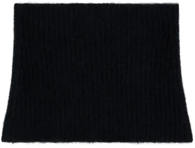Tom Ford Black '' Metal Plaque Snood In Black