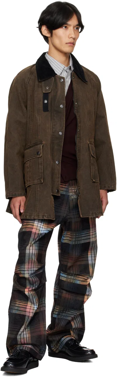 Andersson Bell Kerri Trapez Work Jacket In Brown