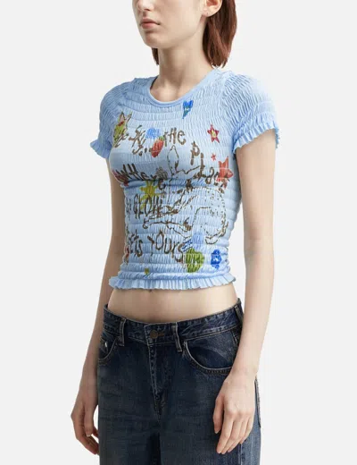 Glowny Caribou Smoke Top