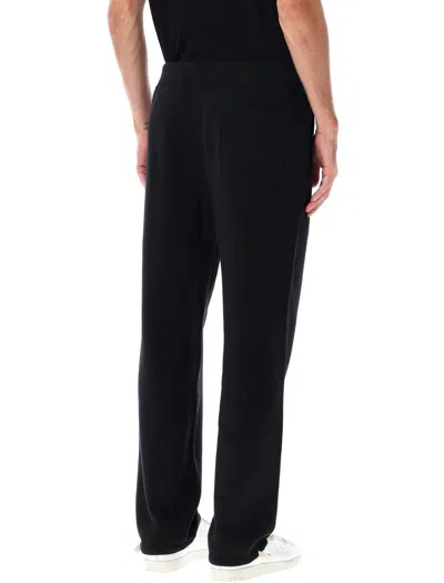 Polo Ralph Lauren Relaxed Fit Trousers With Drawstring Waist And Tapered Leg In Black