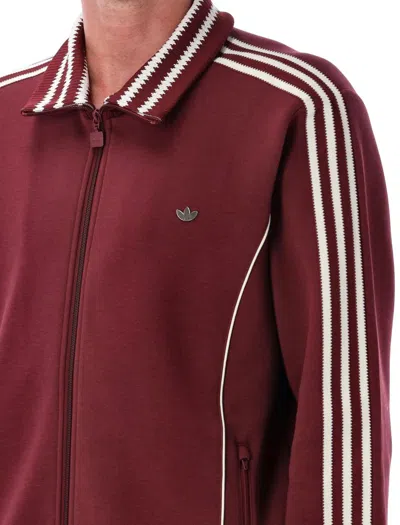 Adidas Originals Track Top Premium Shadow Red In Red