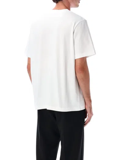 Casablanca Print T-shirt In White