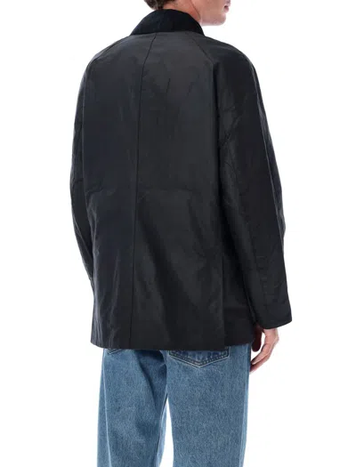 Barbour Ashby Long-sleeved Casual Jacket In Black
