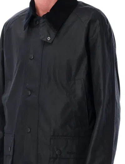 Barbour Ashby Long-sleeved Casual Jacket In Black