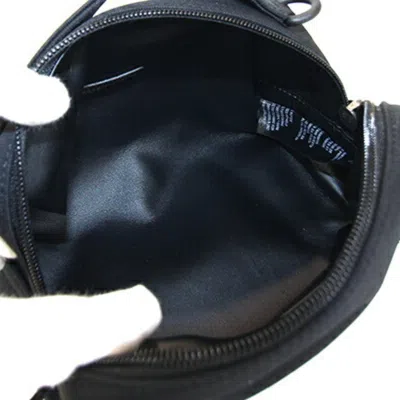 Pre-owned Balenciaga Black Nylon Canvas Handbag Pochette Pouch Shoulder Bag ()
