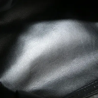 Pre-owned Balenciaga Black Nylon Canvas Handbag Pochette Pouch Shoulder Bag ()