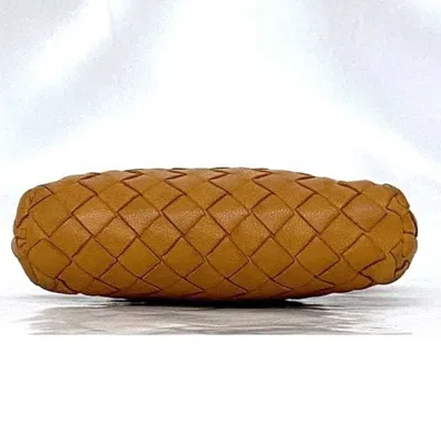Pre-owned Bottega Veneta Orange Intrecciato Coin Purse/coin Case ()