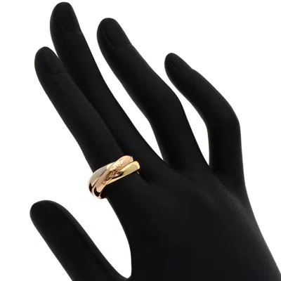 Pre-owned Cartier Pink Gold White Gold Yellow Gold Pink Gold (18k) White Gold (18k) Yellow Gold (18k) Band Rin In Multi