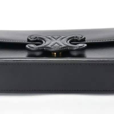 Pre-owned Celine Black Leather Shoulder Bag ()