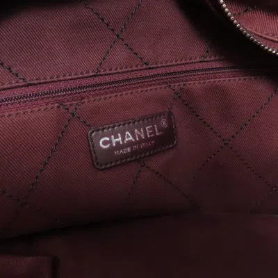 Pre-owned Chanel Black Leather Tote Bag ()