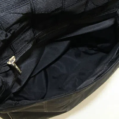 Pre-owned Chanel Black Nylon Canvas Shoulder Bag ()