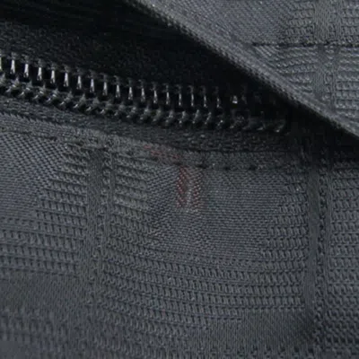 Pre-owned Chanel Black Nylon Canvas Shoulder Bag ()