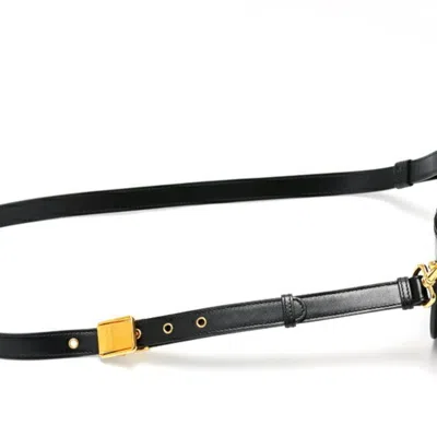 Pre-owned Dior Christian  Black Leather Shoulder Bag ()