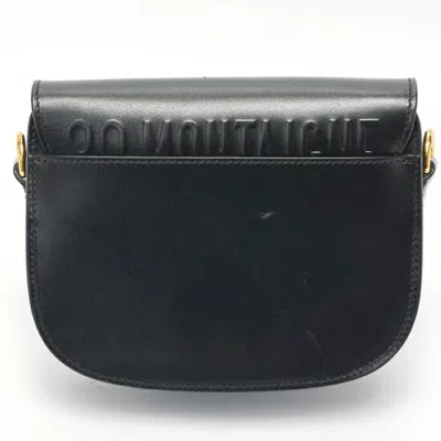 Pre-owned Dior Christian  Black Leather Shoulder Bag ()