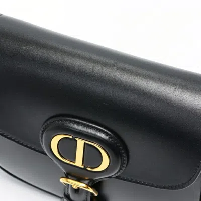 Pre-owned Dior Christian  Black Leather Shoulder Bag ()