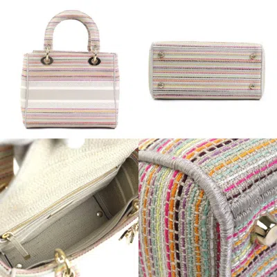 Pre-owned Dior Christian  Multi-color Canvas Handbag Shoulder Bag ()