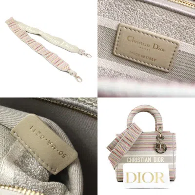 Pre-owned Dior Christian  Multi-color Canvas Handbag Shoulder Bag ()
