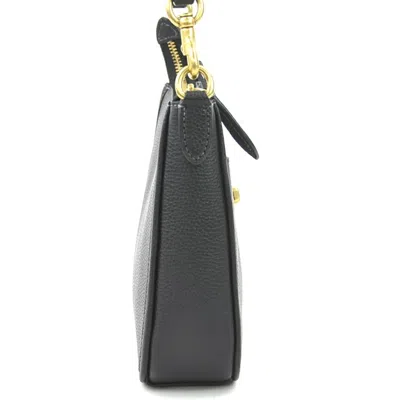Pre-owned Coach Black Leather Shoulder Bag ()