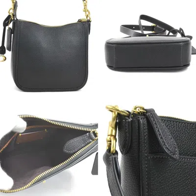 Pre-owned Coach Black Leather Shoulder Bag ()