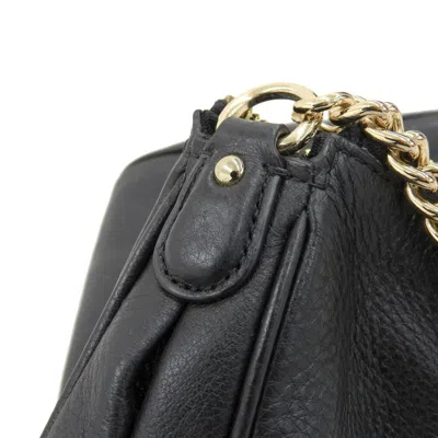 Pre-owned Coach Black Leather Shoulder Bag ()