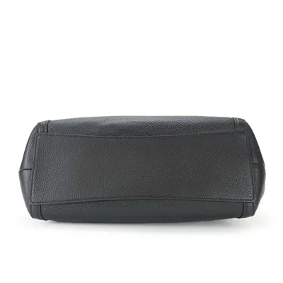 Pre-owned Coach Black Leather Tote Bag ()