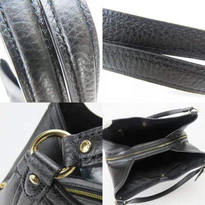Pre-owned Coach Black Leather Tote Bag ()