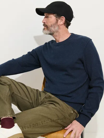 Alex Mill The Standard Long-sleeve T-shirt In Slub Cotton In Blue