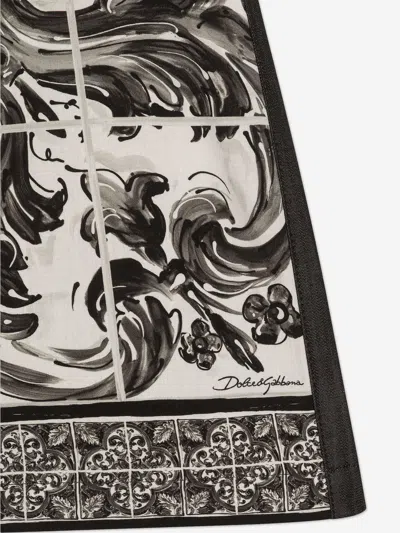 Dolce & Gabbana Maiolica-print Shorts In Black