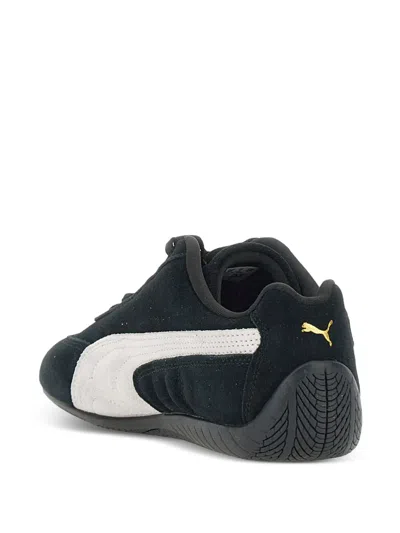 Puma Speedcat Og Logo Detailed Sneakers In Black